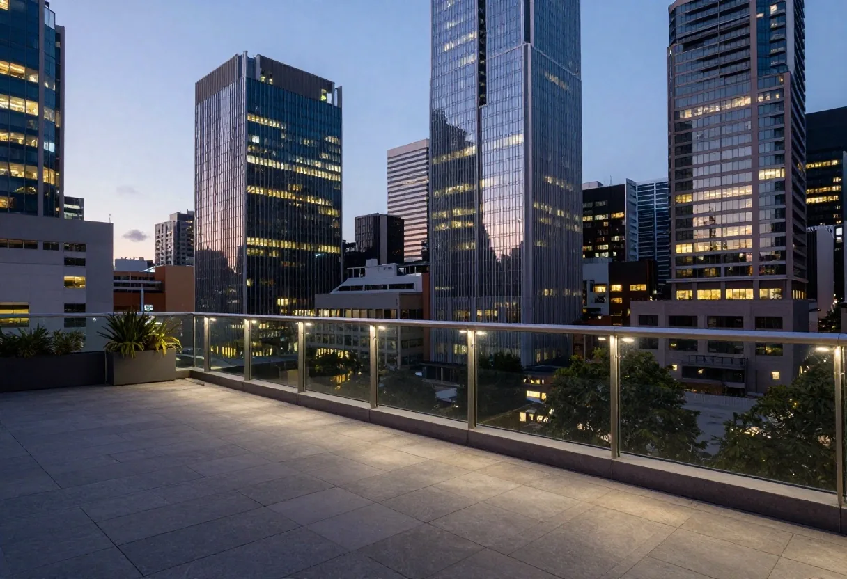 Collins Street financial district at twilight representing the home of Ausxconi cryptocurrency tax advisory